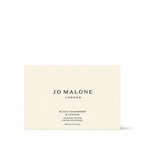 Black Cedarwood & Juniper Shaving Cream jomalone